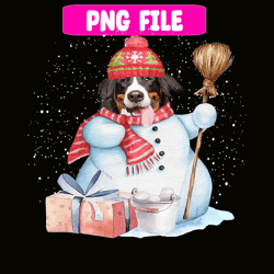 dog snowman png, christmas dog moods png, cute gifts png