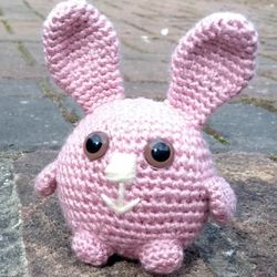 rosa bubble bunny crochet pattern, digital file pdf, digital pattern pdf, crochet pattern