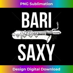 baritone saxophone bari sax marching band men teen boys long sleeve - luxe sublimation png download - rapidly innovate your artistic vision