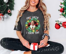 buddy the elf santa christmas t-shirt - festive cotton tee - holiday movie fan shirt - funny xmas apparel, christmas cot