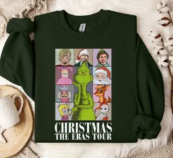 christmas sweatshirt, eras of christmas sweatshirt, cute christmas sweater, unisex shirt, unisex t shirt, sweater gift,