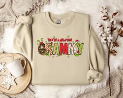 grammy's christmas wonderland cozy sweatshirt for grandma's delight