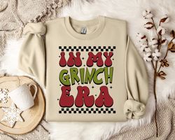 in my era sweatshirt, retro inspired pullover, nostalgic graphic jumper, classic style crewneck, cozy winter sweater