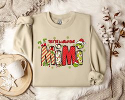 mimi's christmas wonderland cozy sweatshirt for grandmother's delight