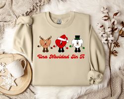 navidad celebration sweatshirt embracing the spirit of festive joy