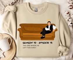 new chandler bing sweater, friends sitcom chandler bing, matthew perry, chandler friends, unisex sweatshirt