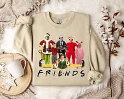 seasonal shenanigans uplifting friends christmas sweater