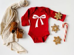 baby christmas outfit, baby girl christmas romper, christmas tops kids, baby christmas bodysuit, baby holiday clothes, c