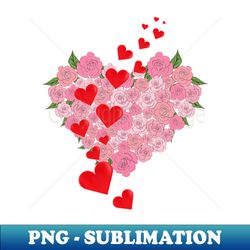 heart - premium png sublimation file - spice up your sublimation projects