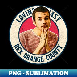 rex orange county - tour edition design - aesthetic sublimation digital file - create with confidence