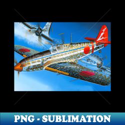 kawasaki ki-61 otsu - elegant sublimation png download - capture imagination with every detail