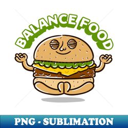 balance food - trendy sublimation digital download - stunning sublimation graphics