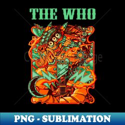 the who band - retro png sublimation digital download - revolutionize your designs