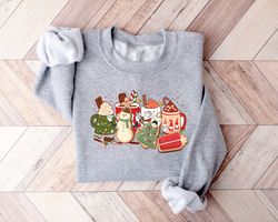christmas latte sweatshirt, cute christmas coffee sweatshirt, christmas shirts, coffee lover gift, coffee lover shirt, f