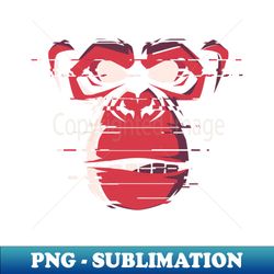 monkey face - exclusive png sublimation download - stunning sublimation graphics