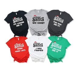 dear santa christmas family shirt, family christmas shirts, dear santa tshirt, christmas family shirt, christmas quotes