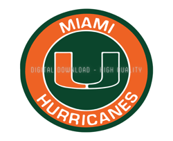 Miami HurricanesRugby Ball Svg, ncaa logo, ncaa Svg, ncaa Team Svg, NCAA, NCAA Design 161