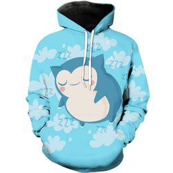 cute snorlax hoodie &8211 pokemon snorlax hoodies