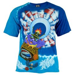 grateful dead &8211 balloon bear tie dye t-shirt