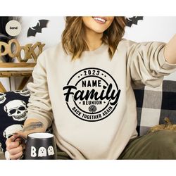 custom family reunion hoodies, personalized family matching sweatshirt, family reunion gifts, customized hoodies, gifts