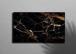 abstract wall art, black and gold marble, canvas print, abstract marble poster, canvas wall art, black and gold artwork,