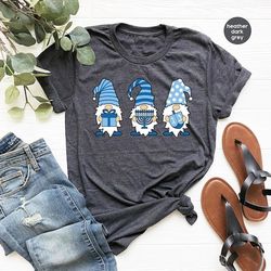 hanukkah gnomes shirt, funny gnome tshirt, dreidel graphic tees, kids hanukkah tshirts, candle lights family shirts, cha