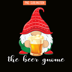 christmas funny gnome beer lovers png the beer gnome png drunk gnome png