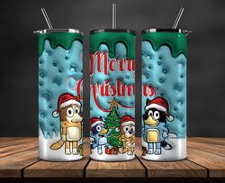 Christmas 20oz Tumbler Wrap PNG, Christmas 3D Inflated Puffy Tumbler Wrap Png, Grinchmas 20oz Png 240