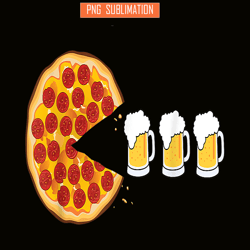 pepperoni pizza and beer funny pizza png beer lover png