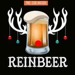 reinbeer png funny christmas gift for beer lovers png christmas and beer png