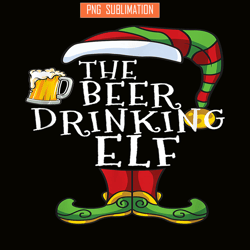 the beer drinking elf png christmas beer png drunk christmas png