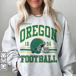 oregon football sweatshirt, shirt retro style 90s vintage unisex crewneck football american, ducks bootleg tee l2009