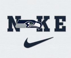 nike seattle seahawks embroidery effect, nike svg, football team svg, nfl logo, nfl,nfl design 51