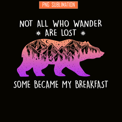 some became my breakfast png pink bear png advanture lover png