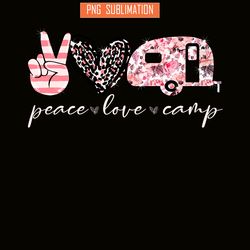 peace love camp png leopard camping png camping lover png