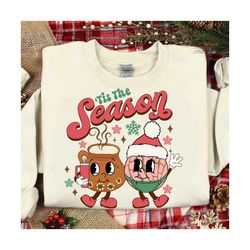 christmas tis the season png, mexican christmas png, spanish christmas png, sublimation t shirt design, pan dulce png, c