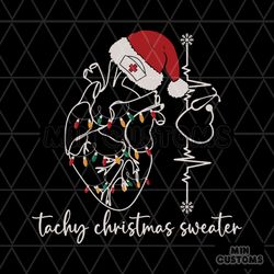 Tachy Christmas Santa Hat SVG