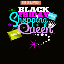 black friday shopping queen png, friday sale png, queen shopping png