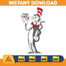 dr seuss svg, cat in the hat svg, dr seuss hat svg, green eggs and ham svg, dr seuss for teachers svg, cricut, thing svg