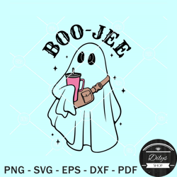 boo jee halloween svg, boo jee svg, boujee ghost svg, cute ghost svg