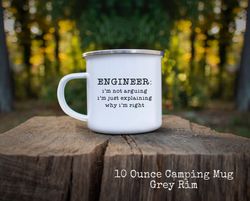 funny engineering coffee mug, gift for him her, mechanical engineer, engineer sarcastic definition, graduation gift, eng