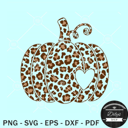 leopard pumpkin svg, fall leopard print pumpkin svg, fall svg, thanksgiving pumpkin svg