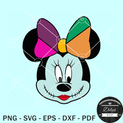 mickey mouse sally svg, rodent as sally svg, halloween svg, disney halloween svg