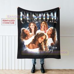 custom bootleg rap tee, custom photo - vintage graphic 90s tblanket, custom photo blanket th1311.jpg