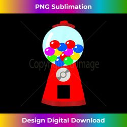 bubble gum gumball sweet candy machine bubblegum t- - chic sublimation digital download - customize with flair