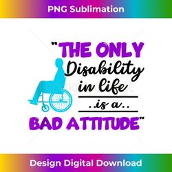 inspirational disability attitude wheelchair disabled tank top - futuristic png sublimation file - pioneer new aesthetic frontiers