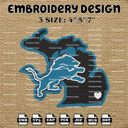 detroit lions embroidery files, nfl logo embroidery designs, nfl lions, nfl machine embroidery designs