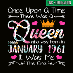 queen was born in january 1961 png, happy birthday png, birthday queen png