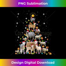 Sheep Christmas Tree - Timeless PNG Sublimation Download - Crafted for Sublimation Excellence