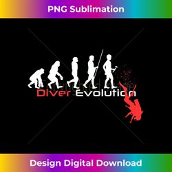 scuba dive evolution - divers - diving - sophisticated png sublimation file - ideal for imaginative endeavors